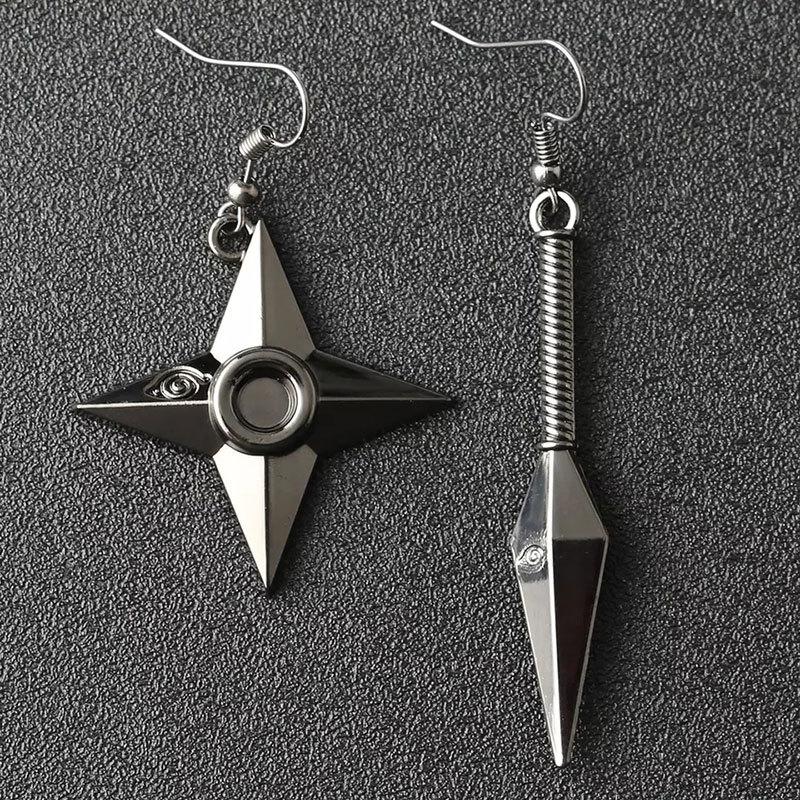 

Anime Akatsuki Kunai Earrings Cosplay Prop Accessories