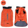 Pet Retro Thickened Warm Dog Clothes Golden Hair Magic Bucket Autumn and Winter Close-fitting Clothing Reflective Vest Pet Clothes