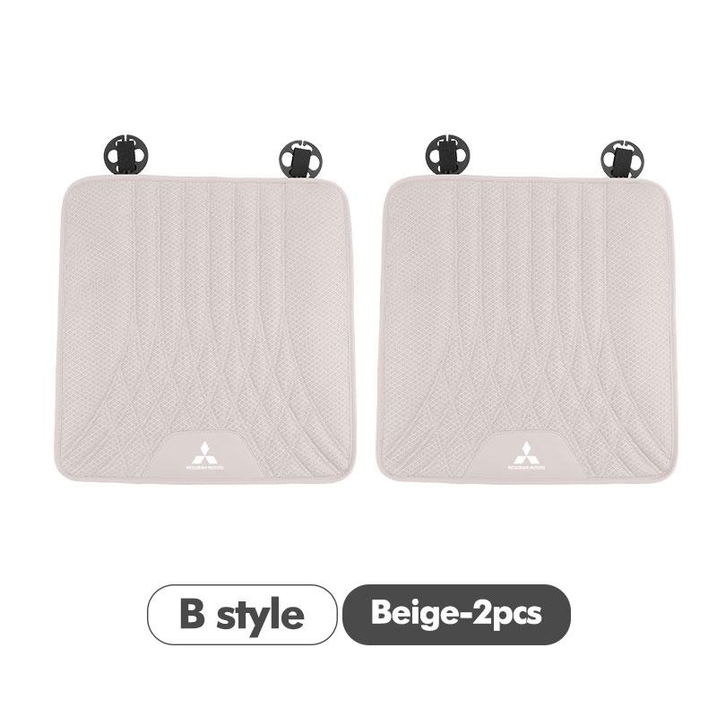 dnsh2 Car Styling Seats Cushion Ice Silk Elevating Pad Increase Cushion For Mitsubishi Outlander Lancer Eclipse Mirage Xpander Attrage