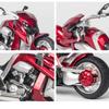1/12 V-REX Motorcycle Car Model Toy Alloy Diecast High Simulation with Light Sound Motorbike Vehicle for Adult Collection Gifts