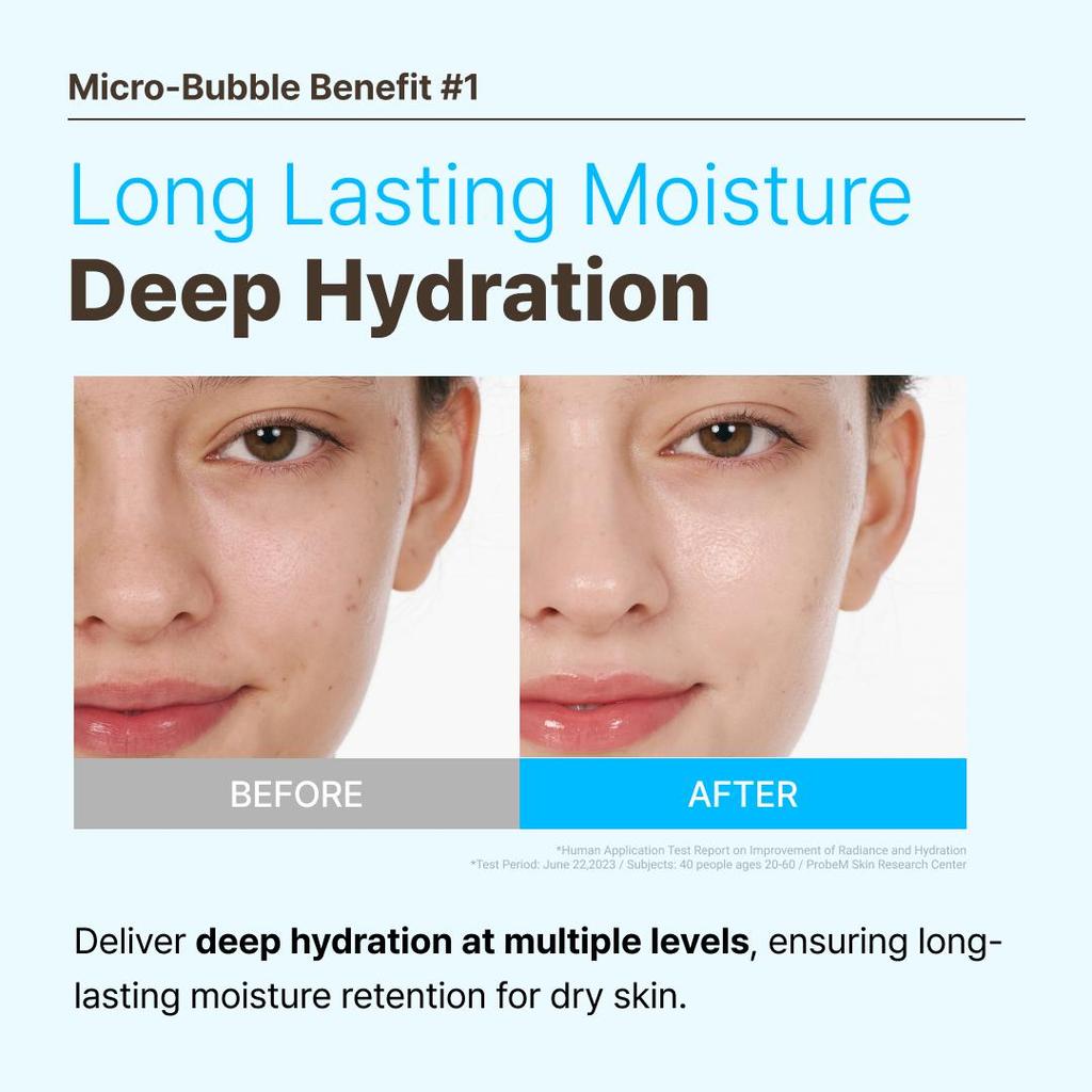 Menokin 30 Seconds Quick Bubble Mask (TRIO SET) 2 Sets To Choose, Korean Glass Skin Facial Mask