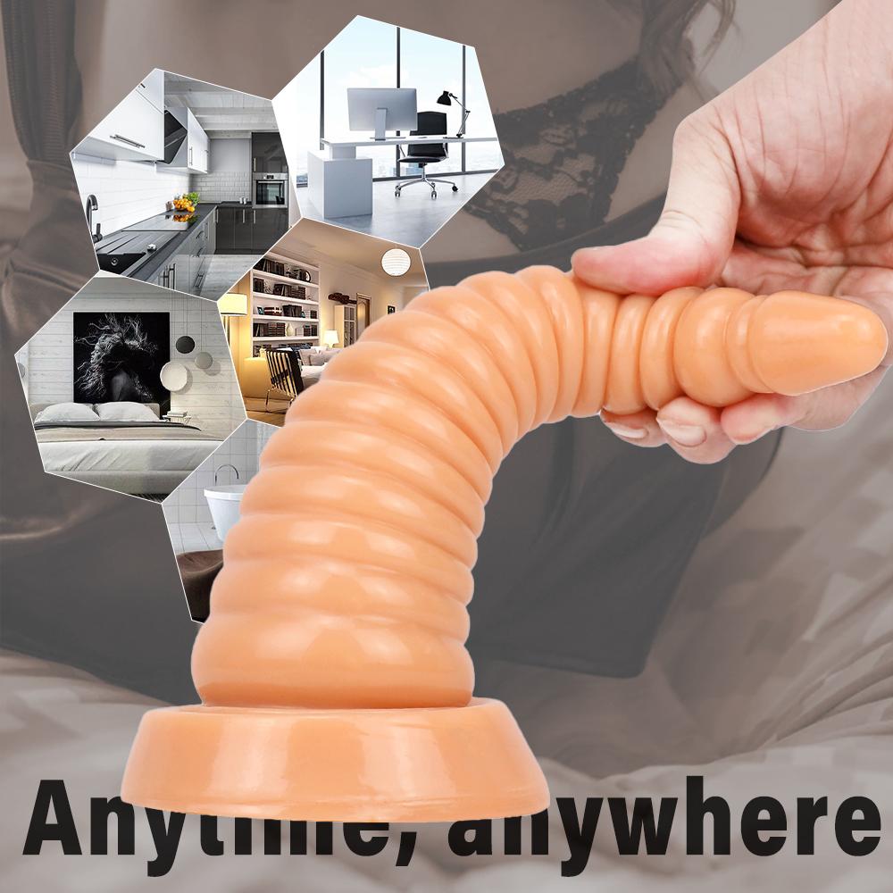 Tentacle Coil Dildo Octopus Animal Sex Toy Penis Dildo Vaginal Orgasm Sex Anal Plug Progressive Vaginal Dilator Monster Penis