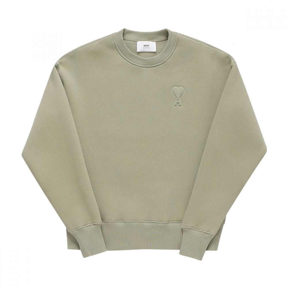 

Ami Usw025 749 317 Ami De C Ur Embossed Heart Logo publiC Sweatshirt USW025 749 317 (M)