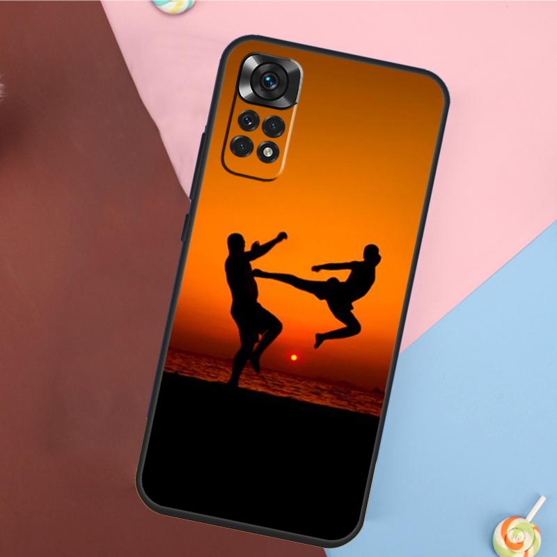 Kung Fu Karate Taekwondo Kampfsport Hülle Für Xiaomi Redmi Note 14 13 12 9 10 11 Pro 9S 10S 11S 12S Redmi 14C 10C 12C 13C Hülle