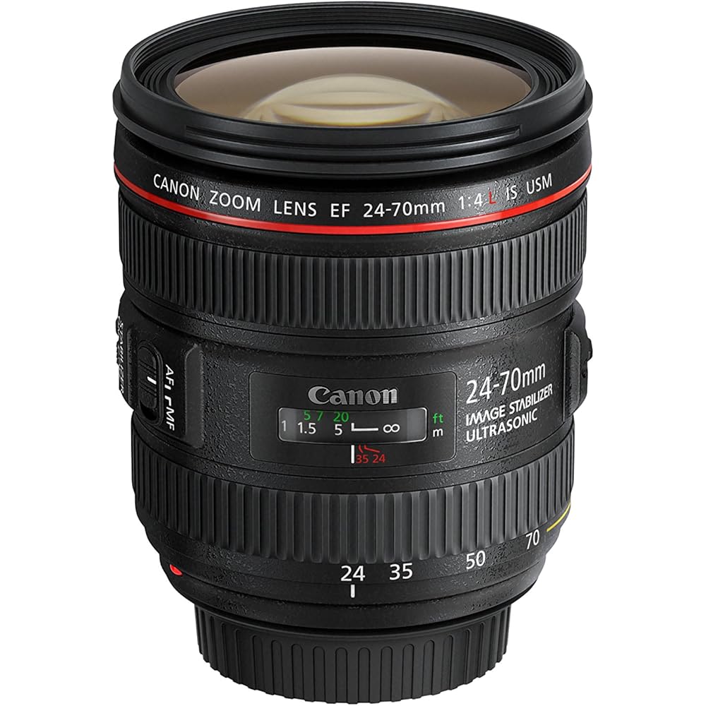 Canon Standard Zoom Lens EF24-70mm F4 L IS USM Full Size Compatible