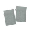 Lot de 2 gants de toilette 15 x 21 cm Lilas amande