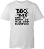 Funny Bbq Timer Black T Shirt Unisex Novelty Beer Grill Master Birthday Gift Uk