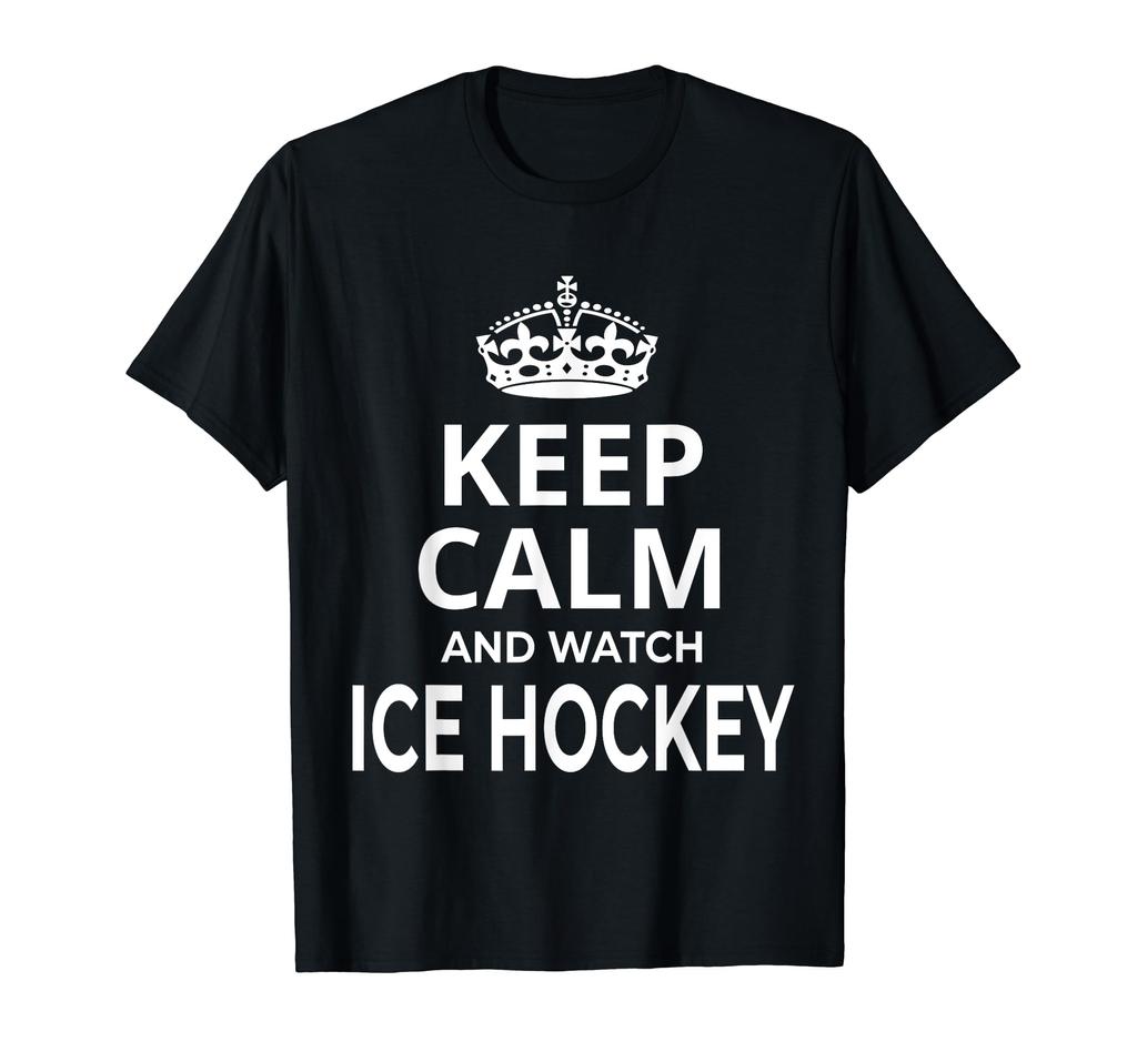 Ice Hockey Player Keep Calm And Watch Ice / Hockey! T-shirt