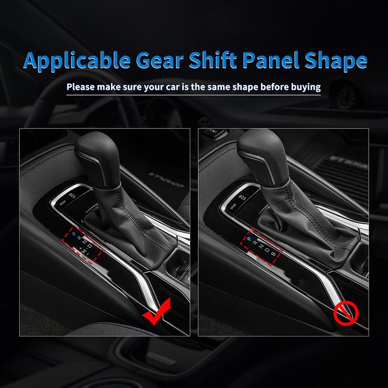 Real Soft Carbon Fiber Car Center Console Gear Shift Panel Sticker For Toyota Corolla     RHD LHD Accessories