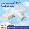 Large Size White Facial Tissue Pull-out Box for Hotel Guest Rooms
