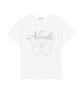 Nigaennikol Nicole Butterfly Sleeve Top_White Silver