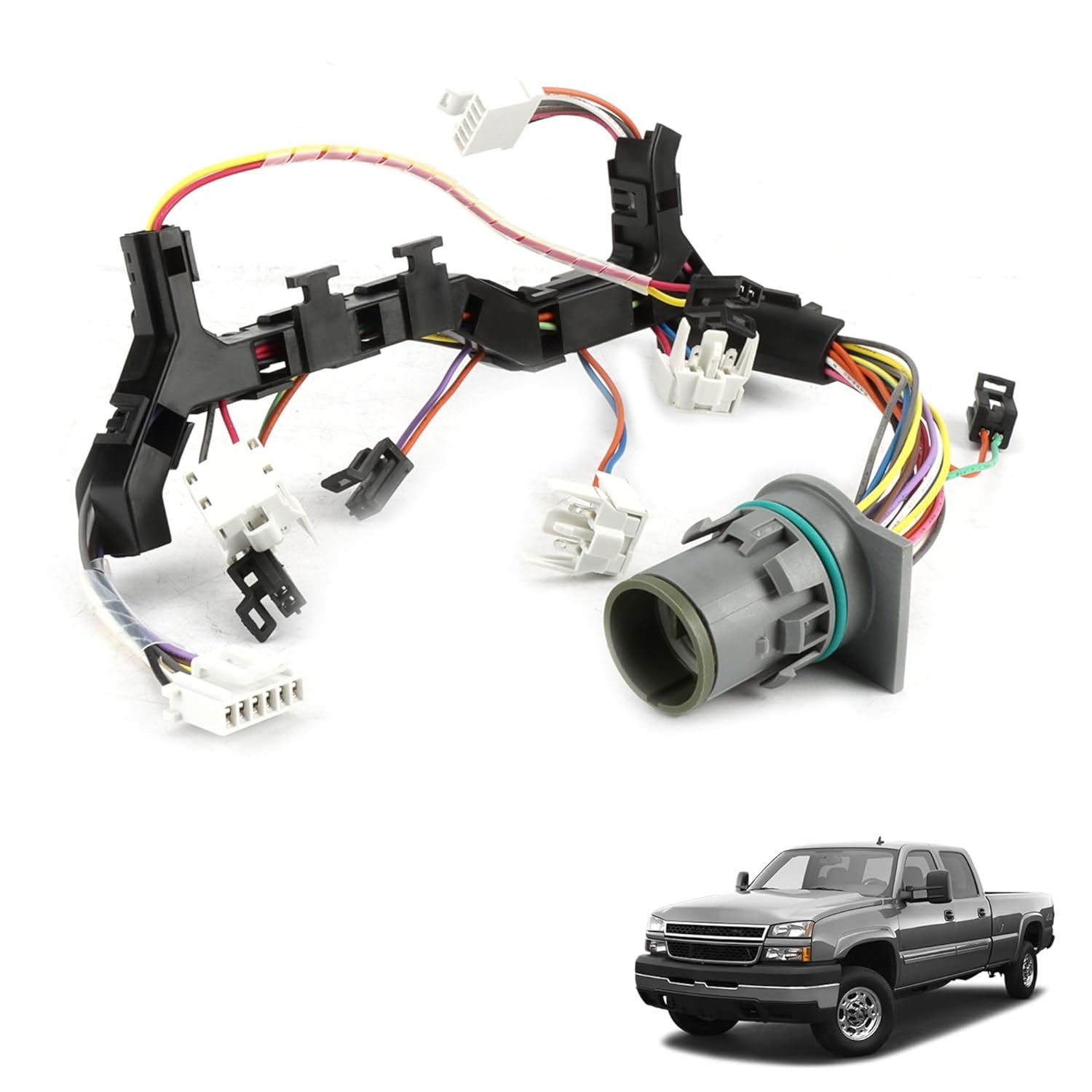 29541371-5 Speed 6 Solenoid Automatic Transmission Wiring Harness for GM Chevy Duramax Allison 1000/2000/2400, for 2001-2011 Chevrolet Silverado 2500 29543336