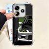 Simple Japanese Sports Cars Pattern Soft Phone Case For Xiaomi Poco X7 X8 Pro Max X6 X5 X3 F8 Ultra F7 M8 M7 M5S Redmi 15C 15A 1