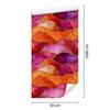 Ink red, peach and purple wallpaper 50x1000