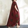 short sleeve oversized cotton vintage floral new in dresses for women casual loose maxi long summer dress