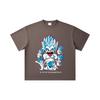 260 GSM Double Yarn 32 Count 100% Cotton Dragon Ball V55 Kamikaze Print Unisex Heavy Cotton T Shirt