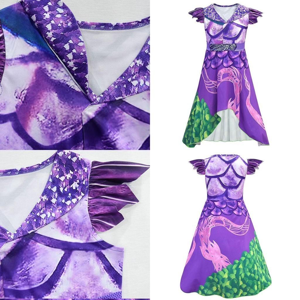 Bequemes und charmantes Descendants 3 Mal Kostüm, weich, atmungsaktiv und ideal für Partys