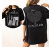 Koszulka Yungblud & Zombie, Koszulka z grafiką zespołu rockowego, Koszulka koncertowa unisex, Vintage