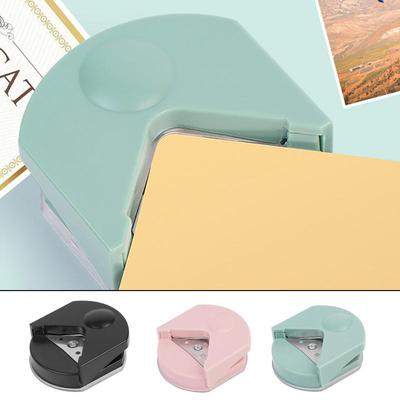 Round Cutter Button Maker R4 Card Rounded Cutter Corner Rounder Portable Paper Cutter Angle Border Punch DIY Craft HandTool