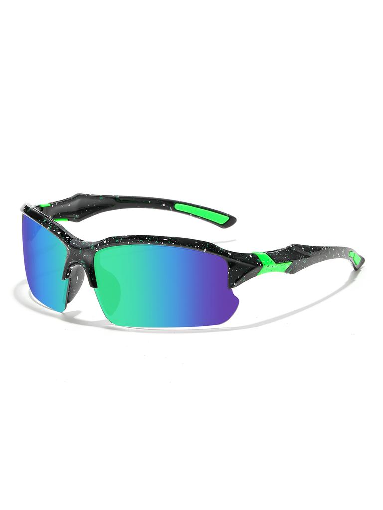 Mode Angeln Halbrand Sonnenbrille Herren und Damen Outdoor Sport Design Brillen Reise Fahren Camping Schutzbrillen Festival Geschenk