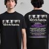 Black Sabbath und Ozzy Osbourne Back To The Beginning Merch Event T-Shirt mit Line-up Damen Herren T-Shirt Ins Y2k Neue Marke Neuer Stil