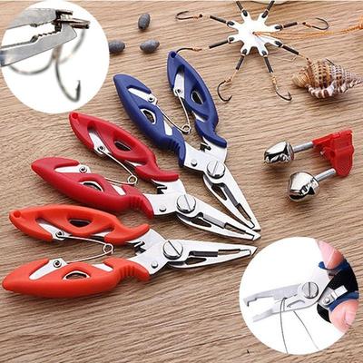 Olecranon Fishing Plier Scissor Braid Line Lure Cutter Hook Remover Tackle Tool Cutting Fish Use Tongs Multifunction Scissors