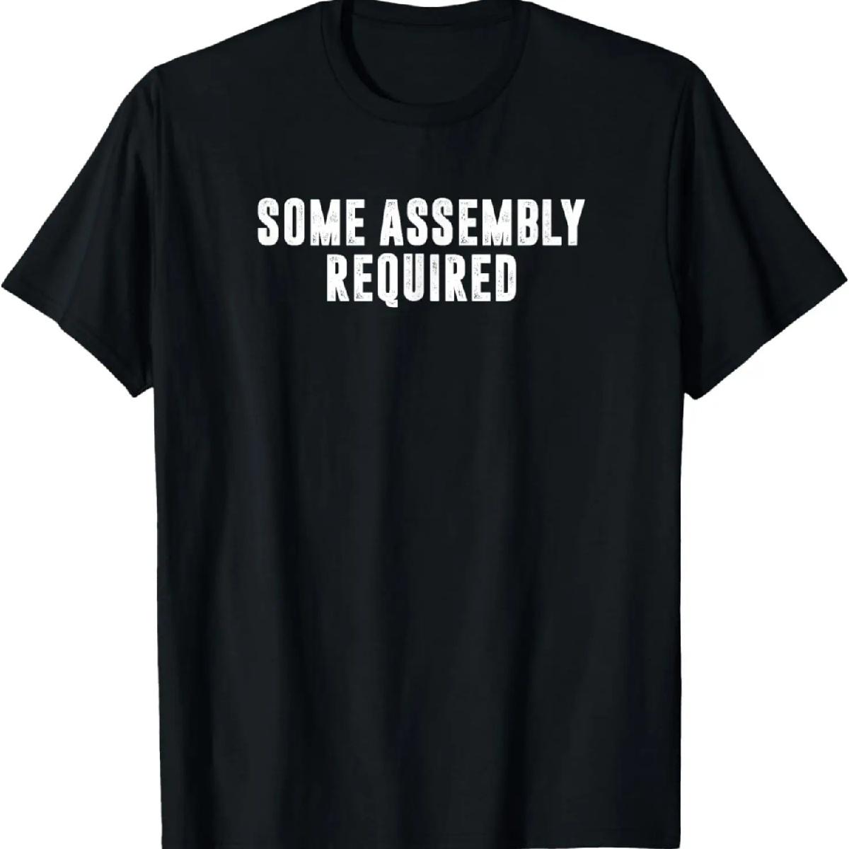 

Funny Some Assembly Required Sarcastic Amputee T-Shirt XXXXXL різнокольоровий