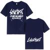 Korean Kpop Hip Hop Group Lngshot Tshirt Summer UNISEXs Womens Harajuku Cotton Informal Tshirt Street Clothing