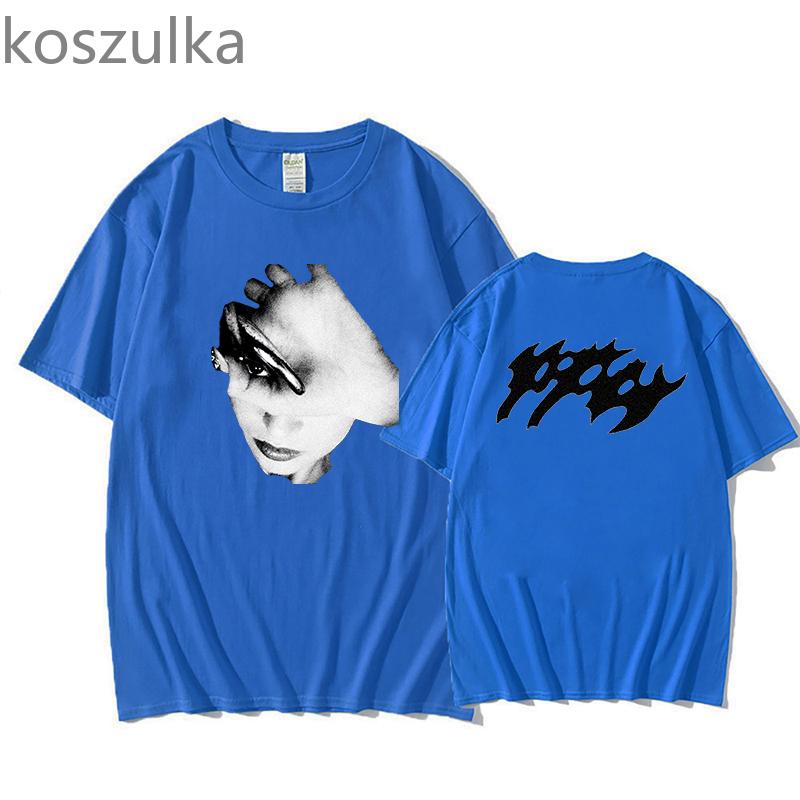 Poppy Album Retro New Way Out Tee-shirt Short Sleeve Summer Women Tshirts Casual Pure Cotton Unisex Fans Tees Unisex Clothes