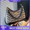 Large-capacity Bag Women's Autumn and Winter New Casual Plush Messenger Bag Single Shoulder Underarm Commuter Dumpling Bag