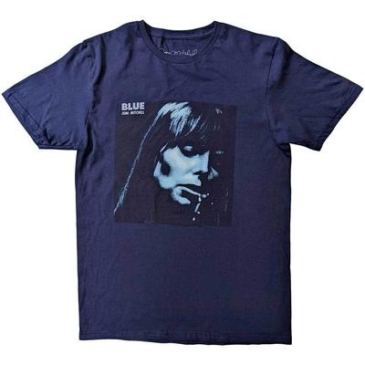 Joni Mitchell Unisex T-Shirt: blau (XX-Large)