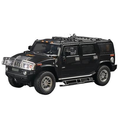 Масштаб 1/18 Імітація Hummer H2 Сплав Позашляховик Литий Металевий Модель Домашній Інтер'єр Декорація Дитяча Іграшка Дитячий Подарунок Подарунок на День Народження