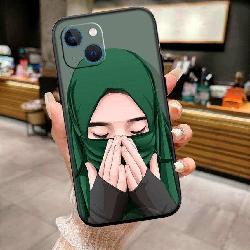 Islamic Muslim Girls Hijab Case for Samsung M06 M15 M16 M35 M55 M56 A36 A42 A50 A50S A51 A52 A32 A33 A05 A05S A06 A16 A20