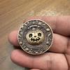 Halloween Coin Festive Trick-or-Treat Coins with Pumpkins Artistic Handmade Commemorative Coins Decision Maker Yes/No Coins