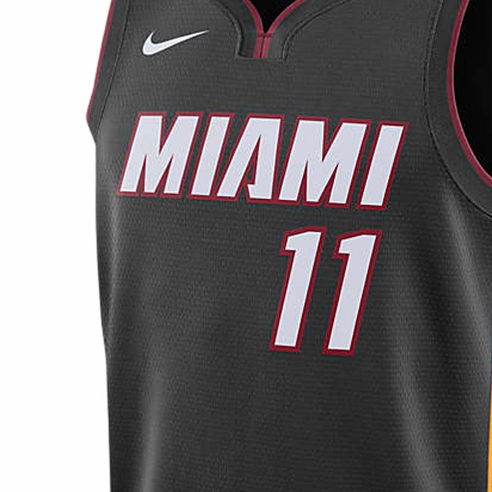 Nike Icon Classic Miami Heat Icon Edition 2022/23 Letter Number Print Pullover Sleeveless Basketball Jersey Men jersey Black DN2011-017