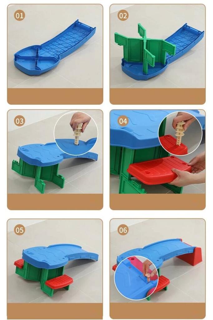 Geschwindigkeitsrutsche