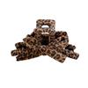 Vintage Sweet Cool Spice Girl Wind Puppy Leopard Print Hairpin Female Delicate Shark Clip Personalized Hair Accessories Headgear