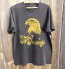 Waylon Jennings EAGLE Unisex Charcoal T-Shirt S-5XL