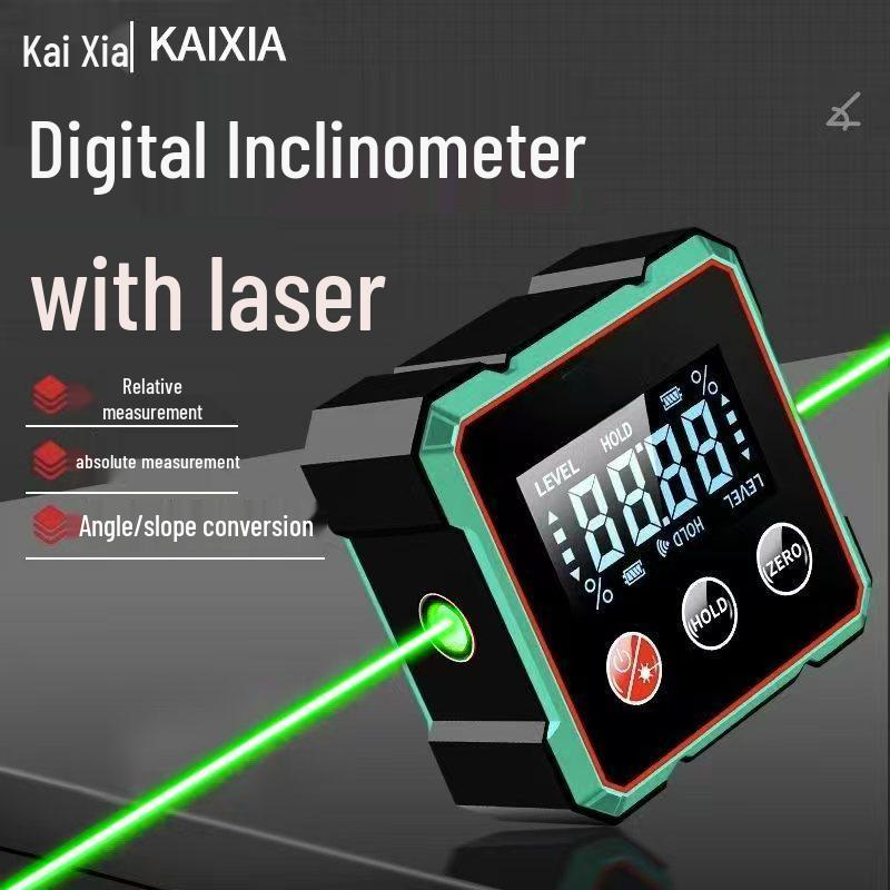 Digital Inclinometer with Strong Magnetic Base & HD Display