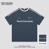 Men's American Retro Contrast Collar Short Sleeve T-Shirt