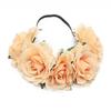 Bridal Holiday Wreath, Simulation Rose Flower Headband, Christmas Mardi Gras Ball Party Head