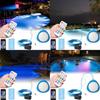 Vielseitige Bluetooth-App-gesteuerte LED-Poolleuchte mit beeindruckender Mehrfarbenbeleuchtung für jeden Pool