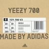 GW1814 Adidas Yeezy 700 V3 Fade Carbon Purple Grey Pink Red Brown Beige (Men's)
