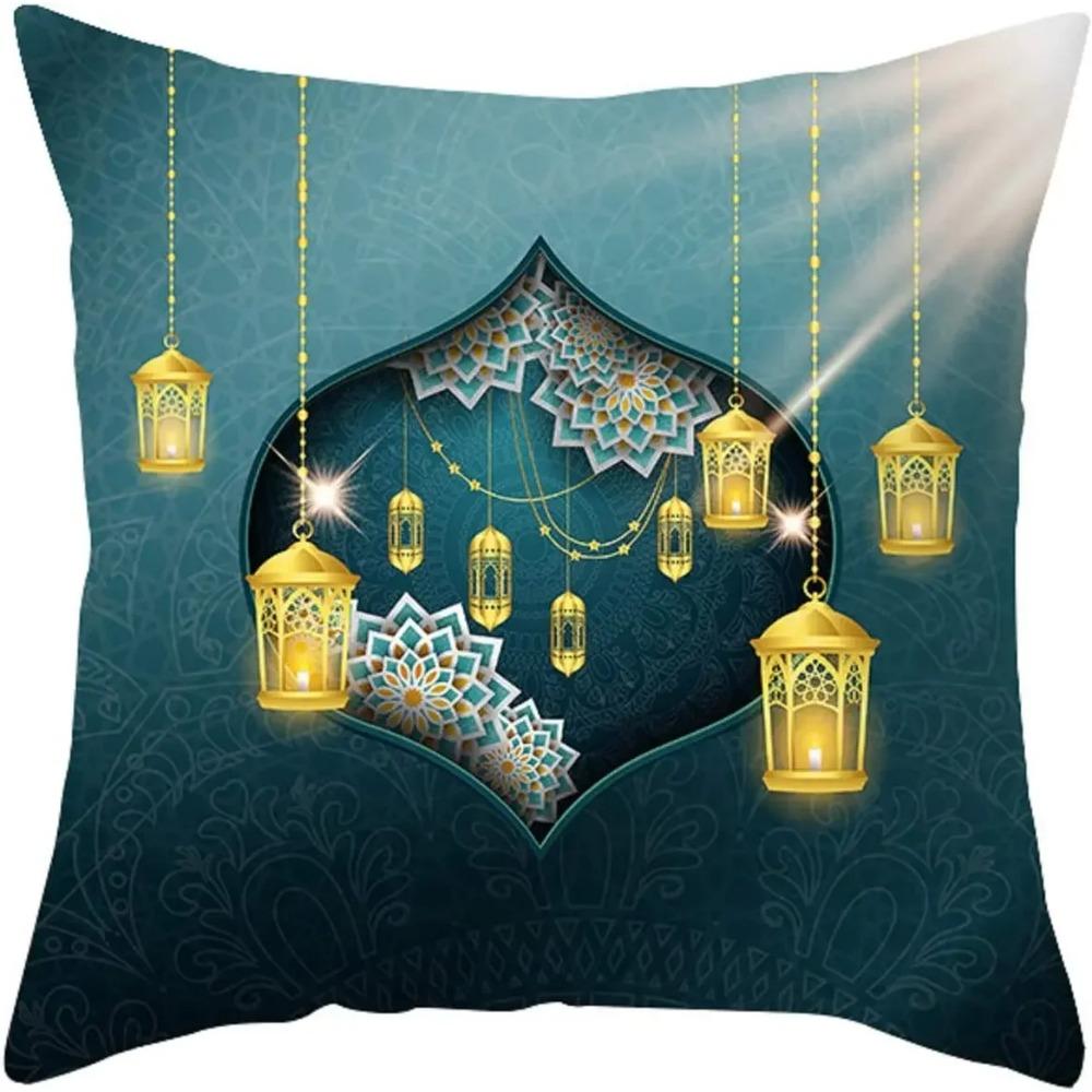 Ramadan Zierkissenbezüge Set aus bunten dekorativen Kissenbezügen Muslimische Sofa Couch Dekoration Kissenbezüge x Zoll