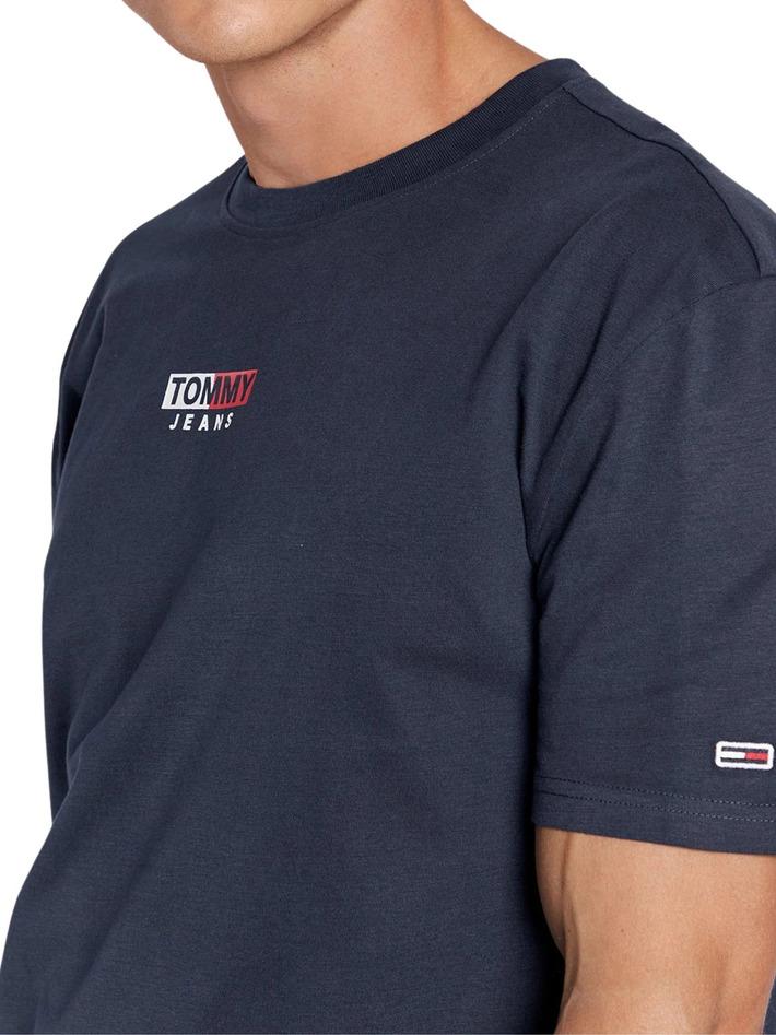 Tommy Jeans Regular Fit Men's Navy T-shirt, Size S
