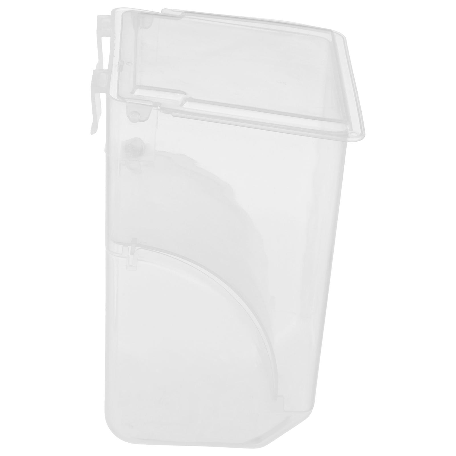 

Automatic Pet Feeder For Bird Cage Large Capacity Easy Install Hanging Pigeon Food Dispenser Quail Feeder Plastic Bird 16.5X10X10CM