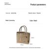 Japanese Style Casual Canvas Tote Bag