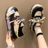 Fashion Designer Cute Kawaii Dad Shoes for Women Girls Platform Vulcanized Shoes Ladies Colorful Round Head Casual Fur Warm Shoes Winter