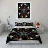 Decorative Mandala Ornament Set Soft Comfortable Duvet Cover Bedding Set Included 1*Duvet Cover & 2*Pillowcases, Gift