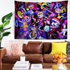 LE CIRCLE NUMÉRIQUE INCROYABLE Dessin Animé Tapisserie Colorée Accrochage Mural Hippie Fleur Tapis Muraux Décor de Dortoir Art Mural Décor